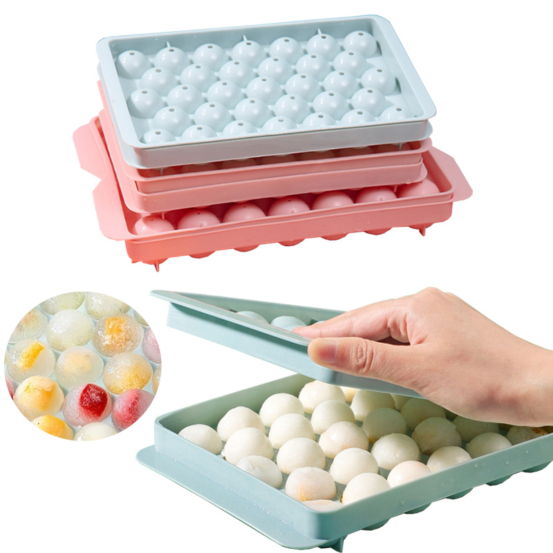 Coaster Mold Round - صينية مكعبات الثلج المستديرة صانع كرات