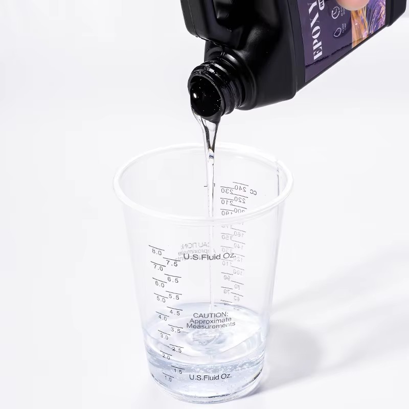 مزيج سهل 1:1 طقم راتنجات الايب - مراجعة Mixing Cup Silicone وسعره