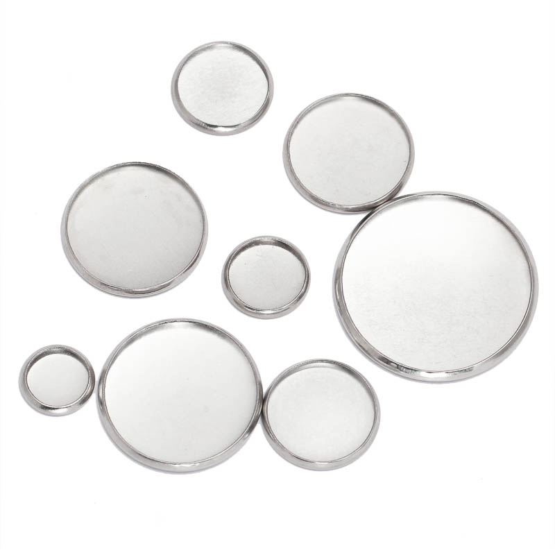 20 قطعة الفولاذ المقاوم للصدأ  - مراجعة Bezels Set Pendant وسعره